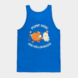 Pumpkin Halloween Pump King Hallow Queen by Tobe Fonseca Tank Top